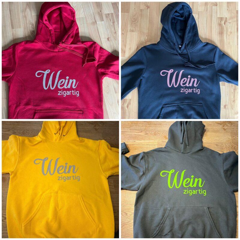 Hoodie Weinzigartig