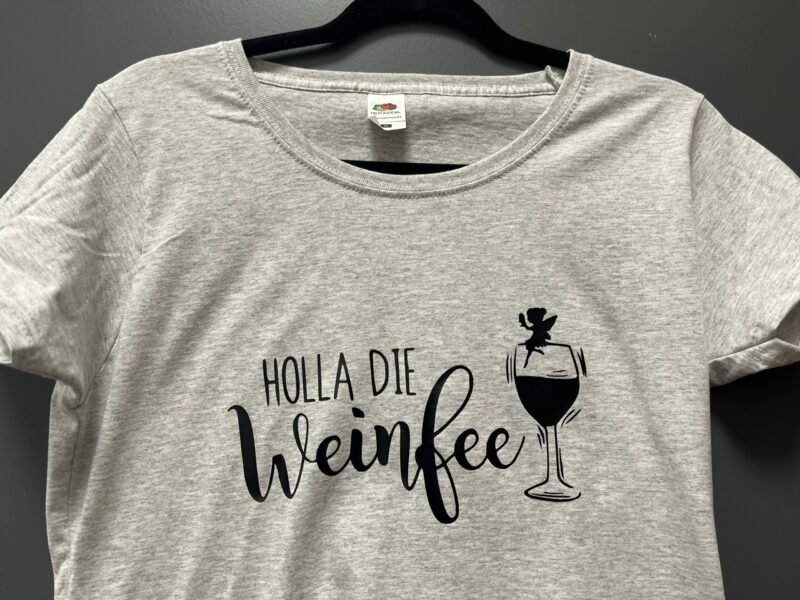 T-shirt Holla die Weinfee – Bild 6