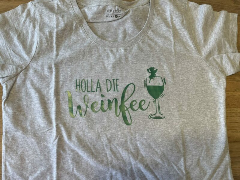 T-shirt Holla die Weinfee – Bild 4