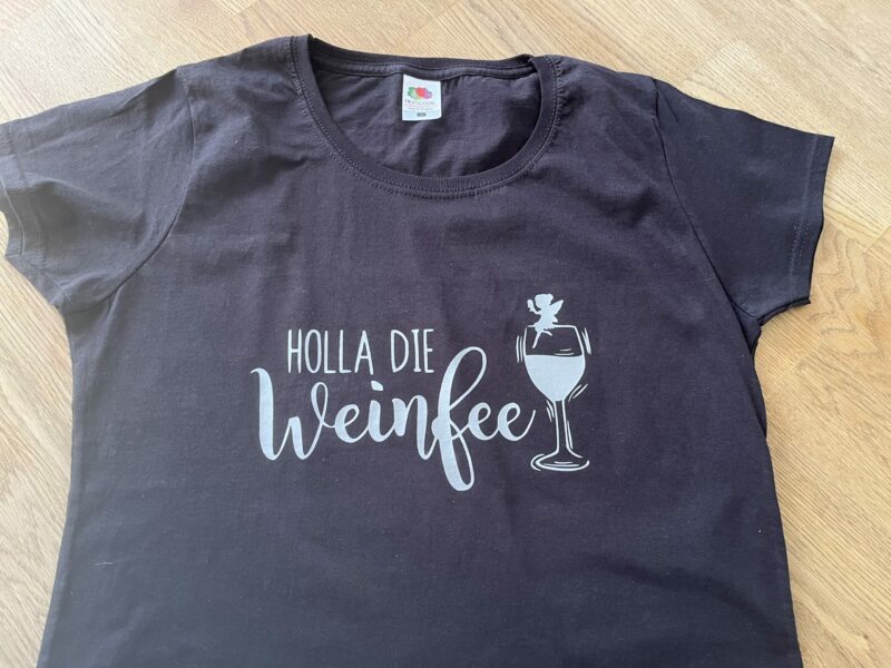 T-shirt Holla die Weinfee – Bild 3