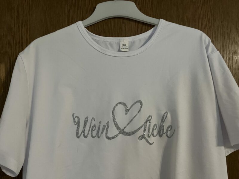 T-shirt Weinliebe