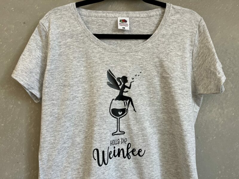 T-Shirt Holla die Weinfee 2.0